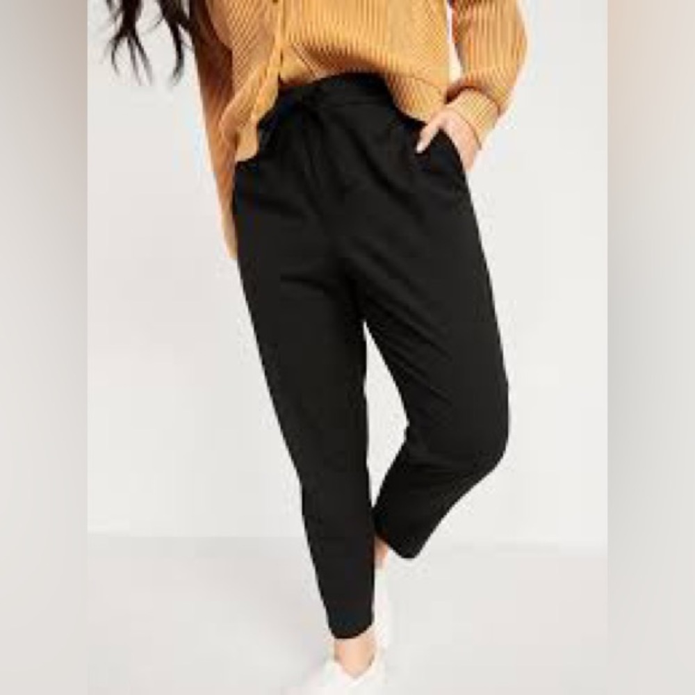old navy soft brushed pull on pants